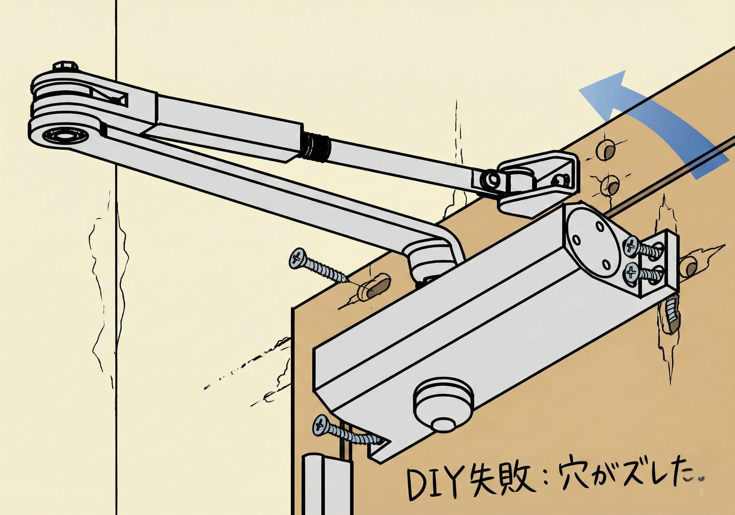 DIY交換の失敗例