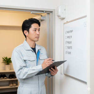 アクローザー調整でも閉まらない原因の特定