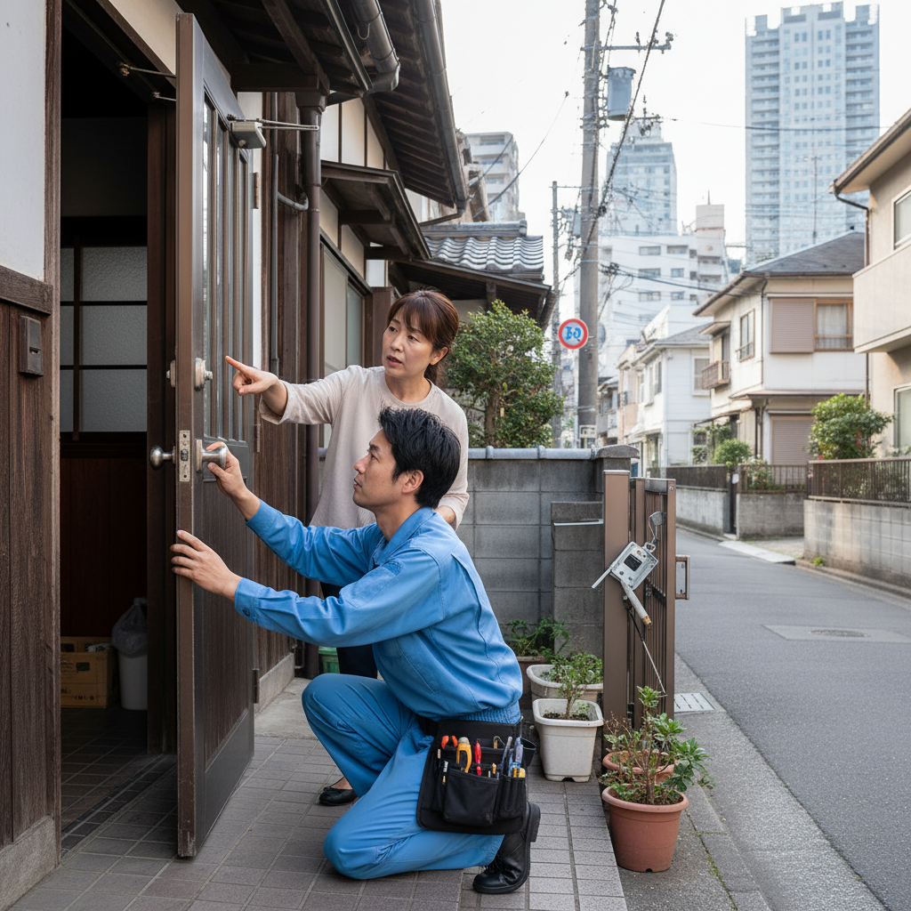 品川区北品川でドアクローザー修理・交換が必要な状況とは？