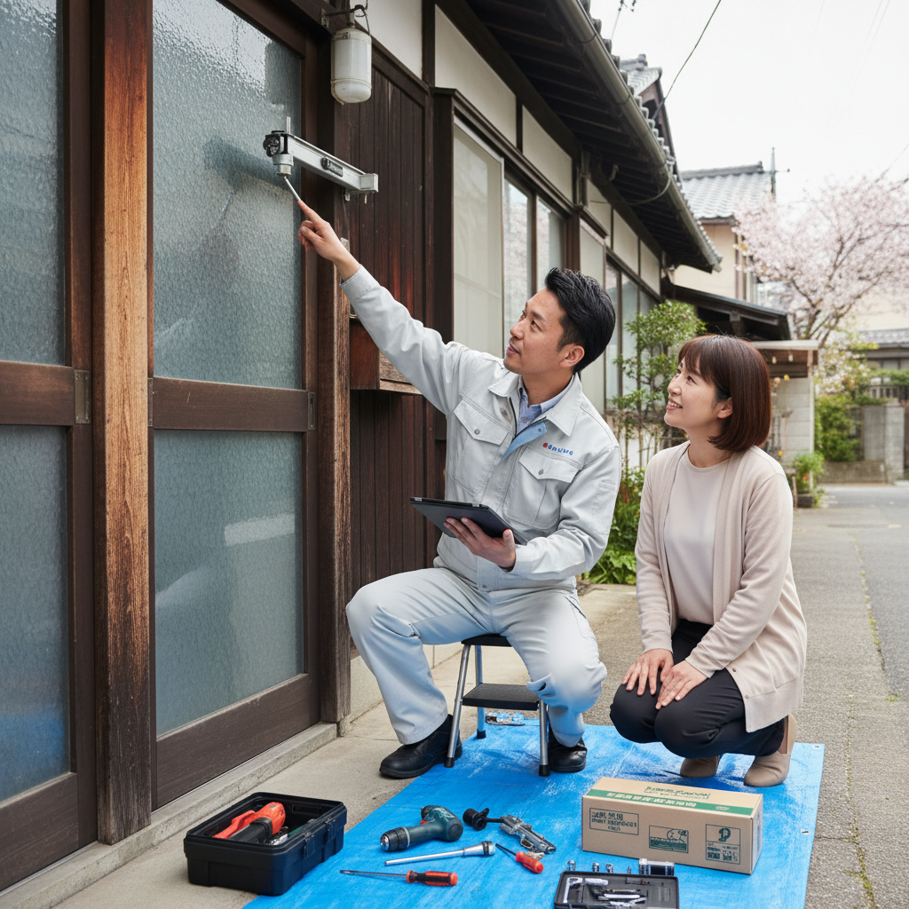 品川区小山 ドアクローザー修理・交換：原因と自分でできること