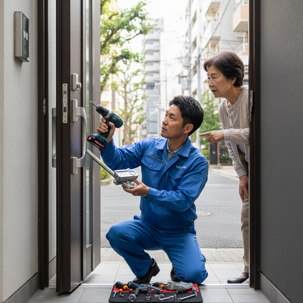 品川区小山台で多いドアクローザー修理・交換の理由と対策