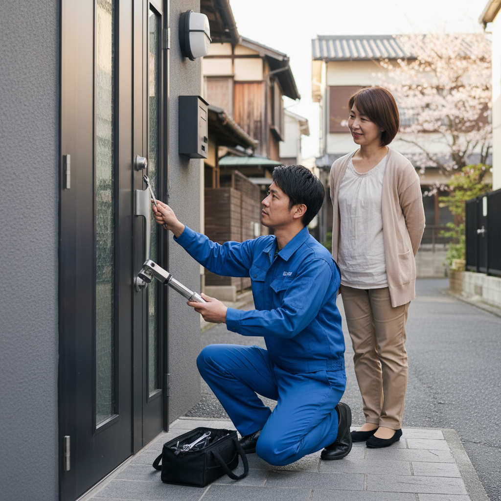 品川区東五反田のドアクローザー修理・交換：知っておくべきこと