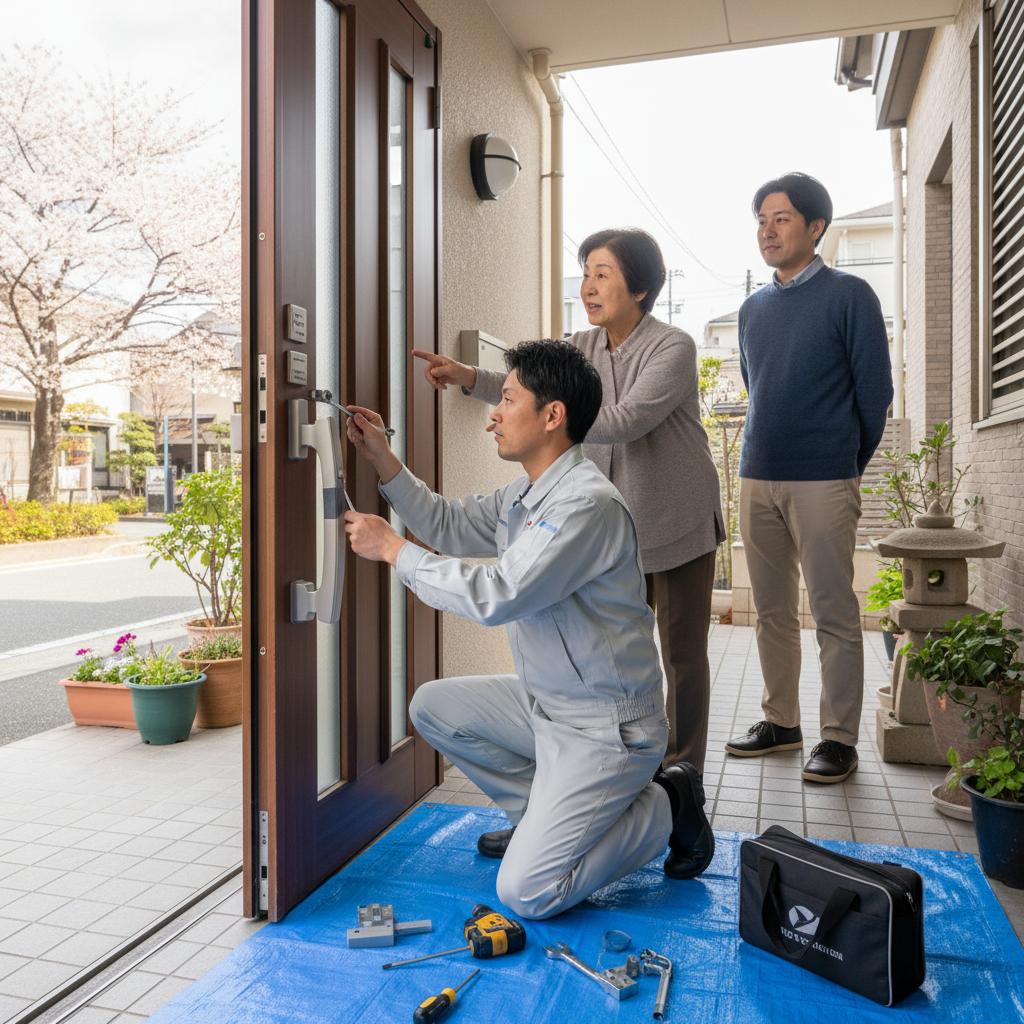 品川区平塚のドアクローザー修理・交換：お困りごとの原因と対策