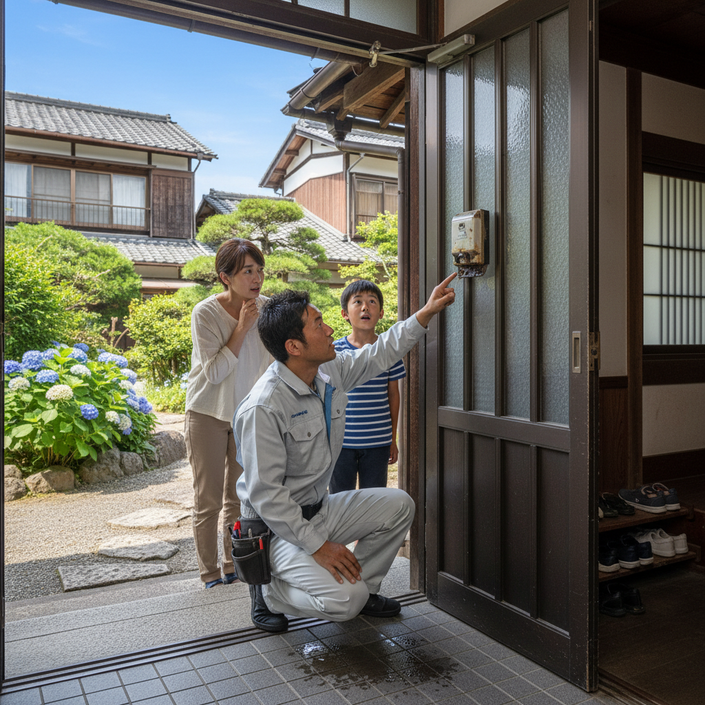 目黒区 青葉台｜ドアクローザー交換が必要な理由とサイン