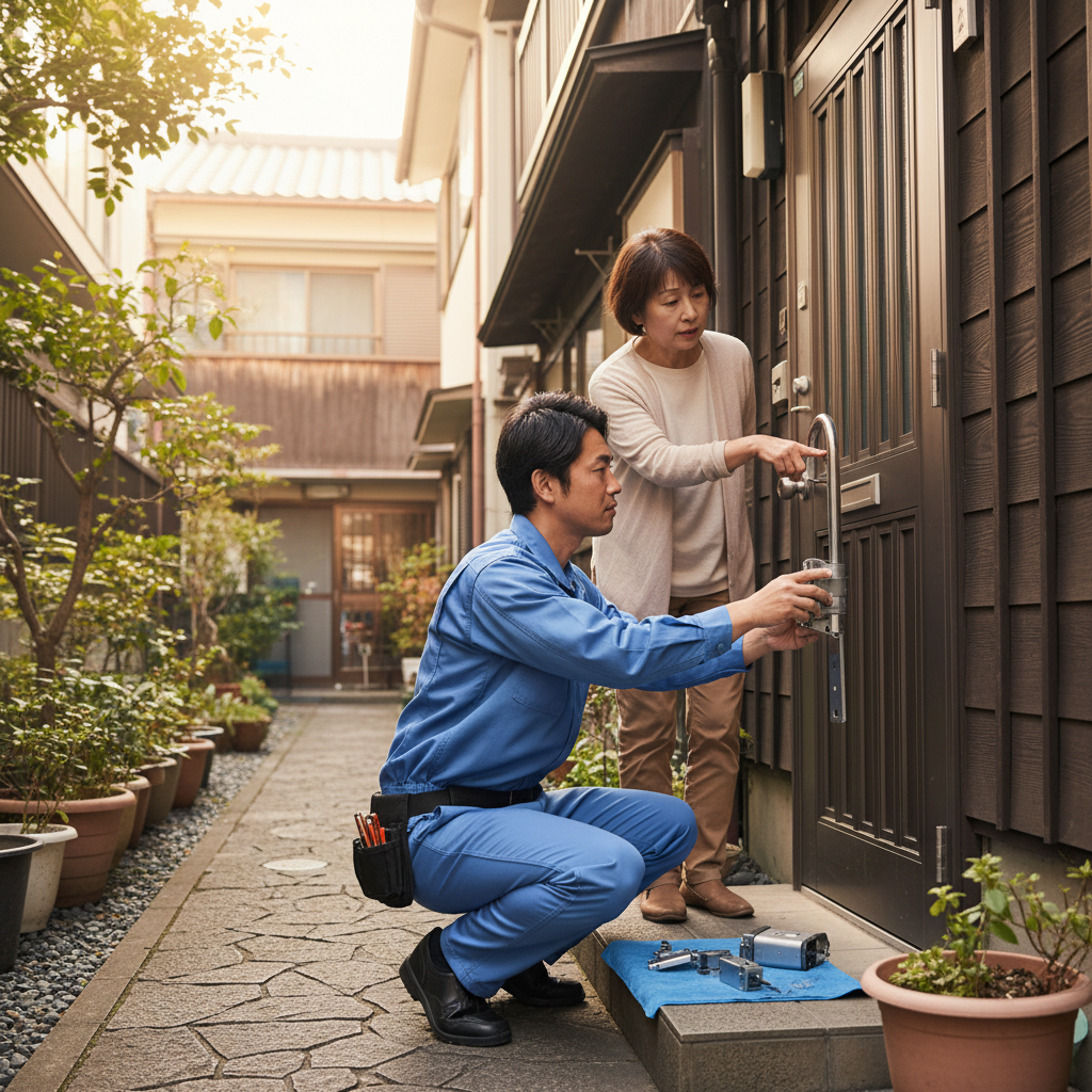 ドアクローザー交換：目黒区中町で多いトラブルと原因