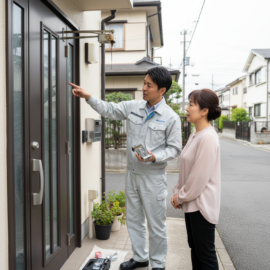 目黒区 緑が丘｜ドアクローザー交換が必要な理由とタイミング