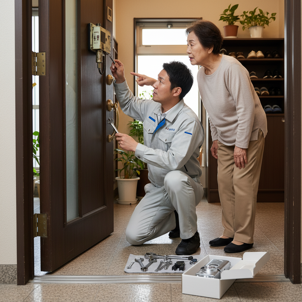 目黒区目黒でドアクローザー修理・交換が必要な理由と原因