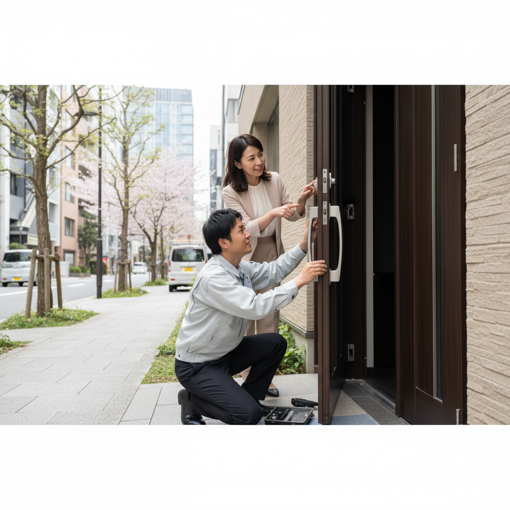 千代田区麹町で迅速対応!ドアクローザー修理・交換の重要ポイント