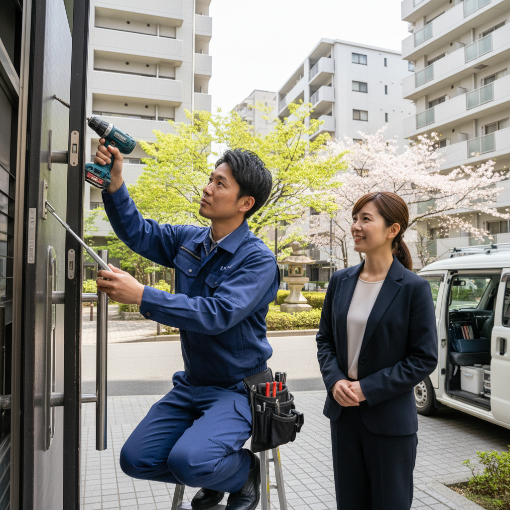 千代田区二番町で迅速なドアクローザー修理・交換を実現