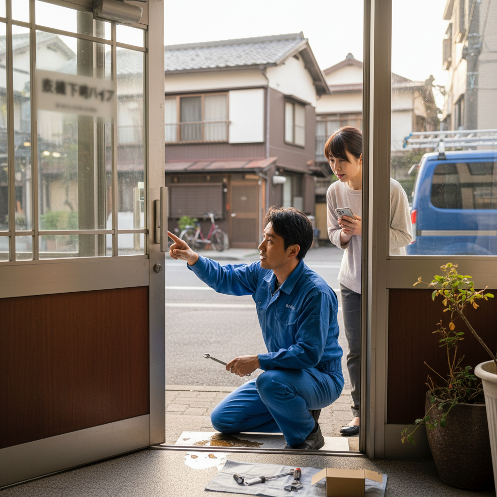 新宿区赤城下町 ドアクローザー修理・交換：原因と緊急時の対応