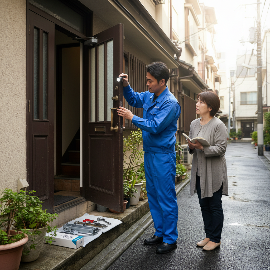 新宿区荒木町 ドアクローザー交換：症状と原因をチェック
