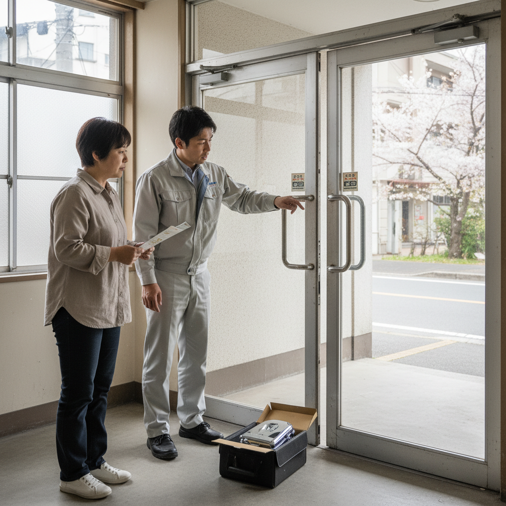 新宿区戸山でドアクローザー修理・交換が必要な理由