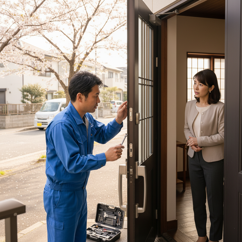 新宿区 西落合でのドアクローザー修理・交換：原因と対策