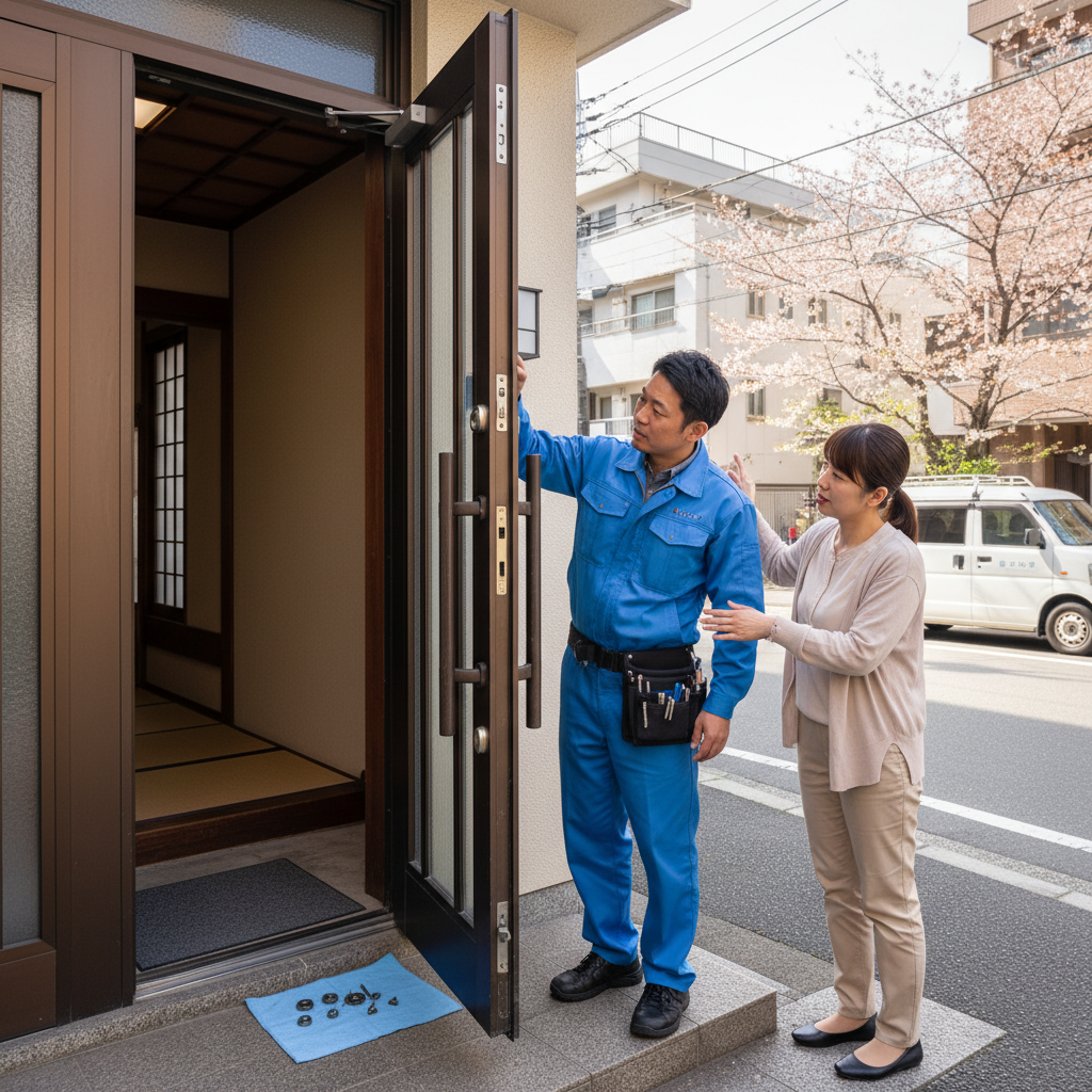 新宿区早稲田でドアクローザー交換が必要な症状と原因