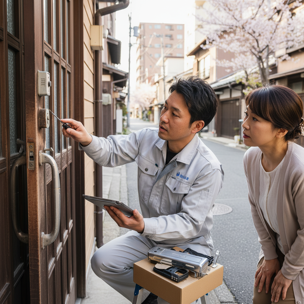 豊島区池袋本町でのドアクローザー修理・交換:症状と原因をチェック