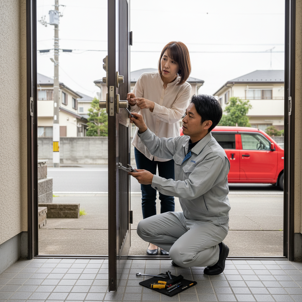 豊島区上池袋でのドアクローザー修理・交換:原因と緊急時の対応
