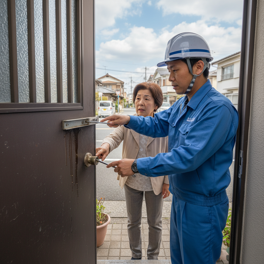 豊島区北大塚でドアクローザー修理・交換が必要な理由と原因