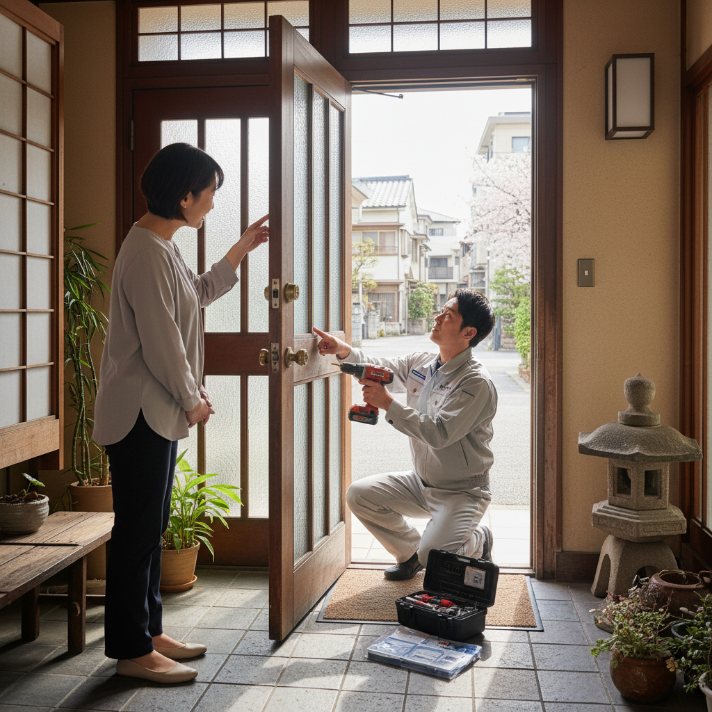 豊島区雑司が谷で多いドアクローザー修理・交換の理由と対策