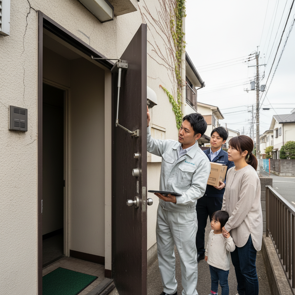 豊島区西巣鴨でドアクローザー交換が必要な症状と原因