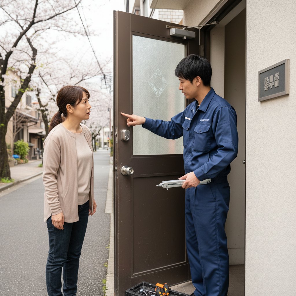 渋谷区桜丘町でドアクローザー修理・交換が必要な理由