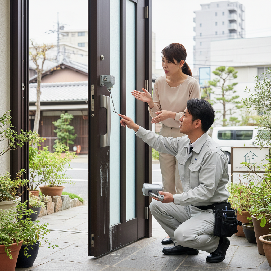 渋谷区鉢山町でドアクローザー修理・交換が必要な理由と症状