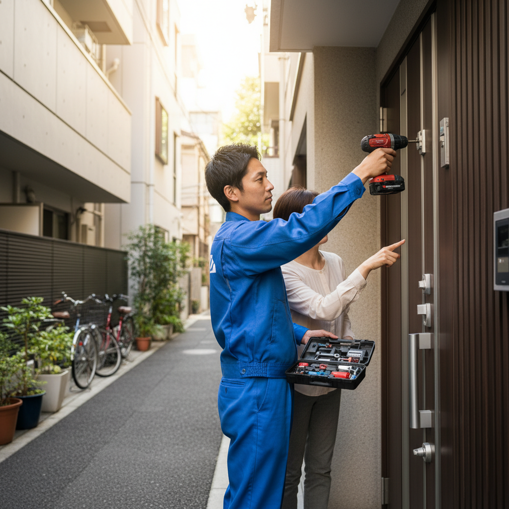 渋谷区代々木でのドアクローザー修理・交換：知っておくべきこと