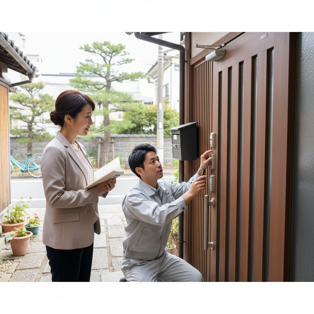 渋谷区元代々木町 ドアクローザー修理・交換の重要ポイント