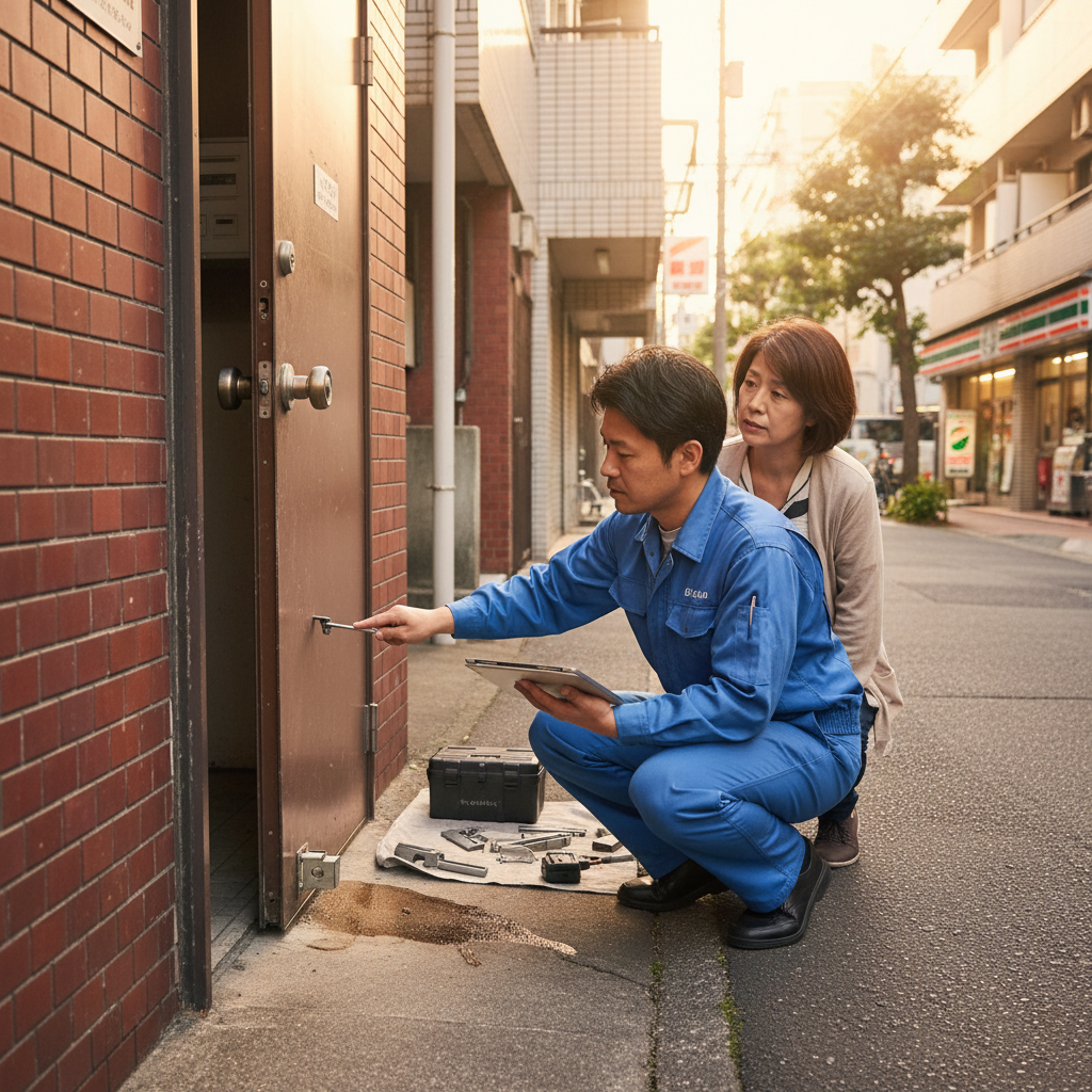 北区赤羽でドアクローザー修理・交換が必要な理由と原因