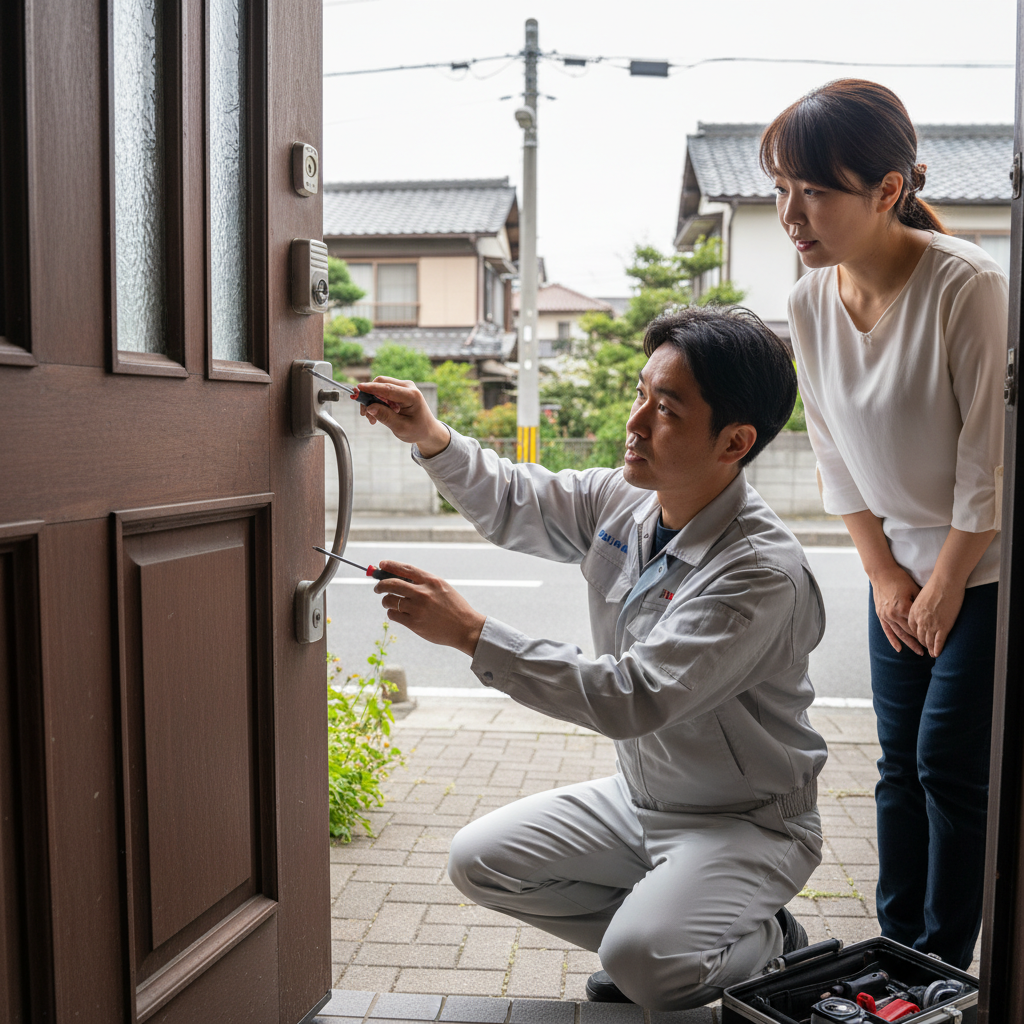 北区赤羽北で多いドアクローザー修理・交換の原因