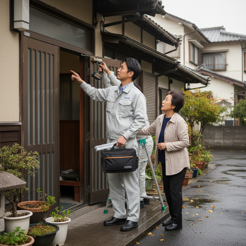 北区上中里でドアクローザー修理・交換が必要な理由とタイミング