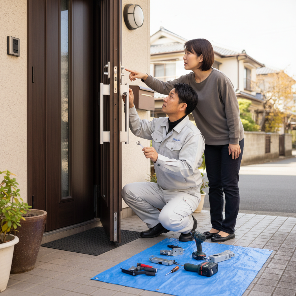 北区 岸町でドアクローザー修理・交換！原因と対策を知る