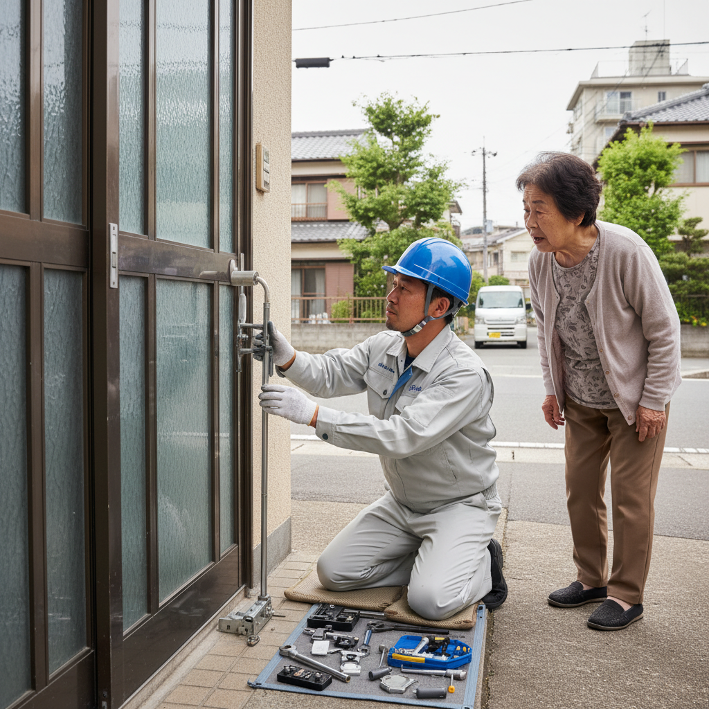 足立区 北加平町でのドアクローザー修理・交換：原因と対策