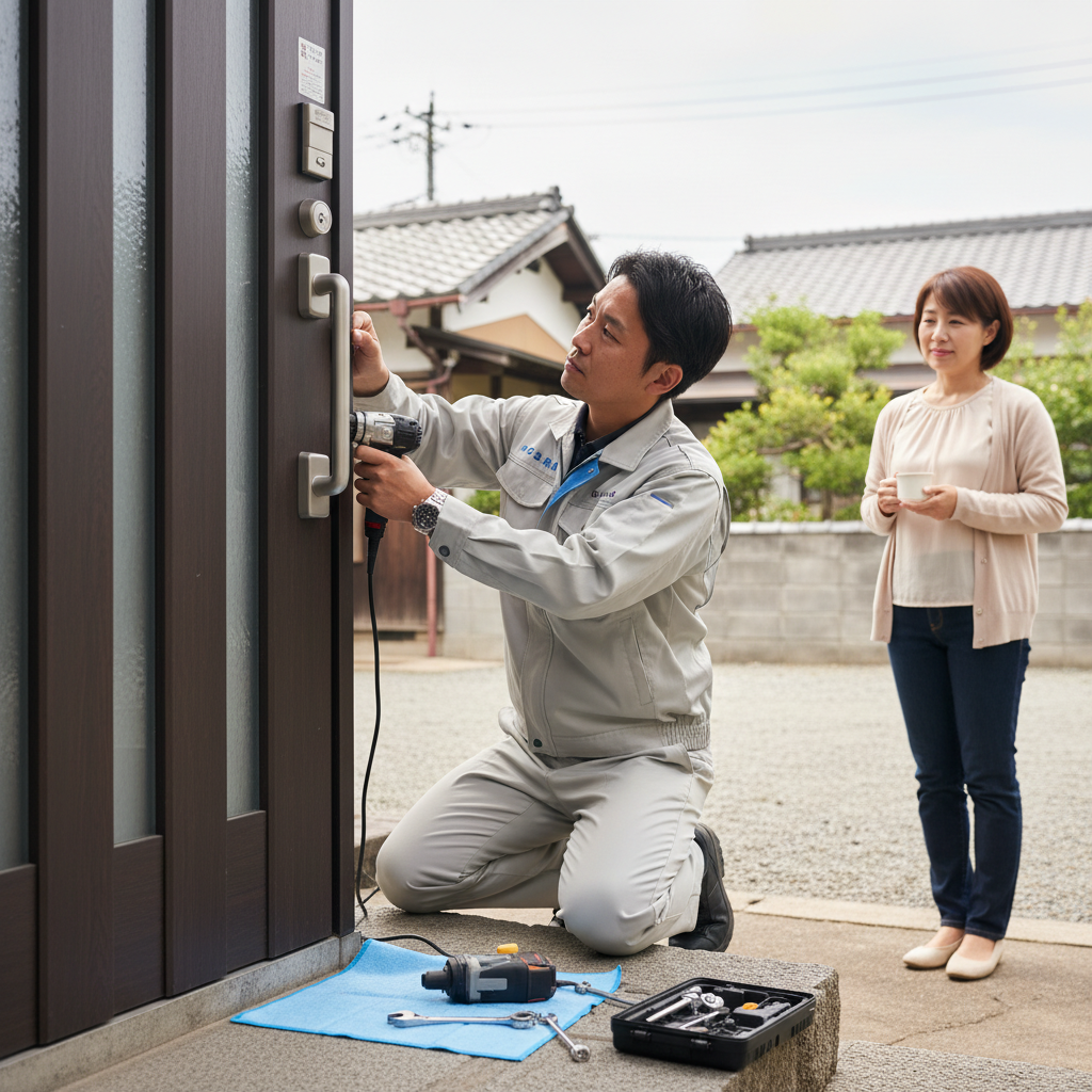 足立区古千谷で迅速対応！ドアクローザー修理・交換