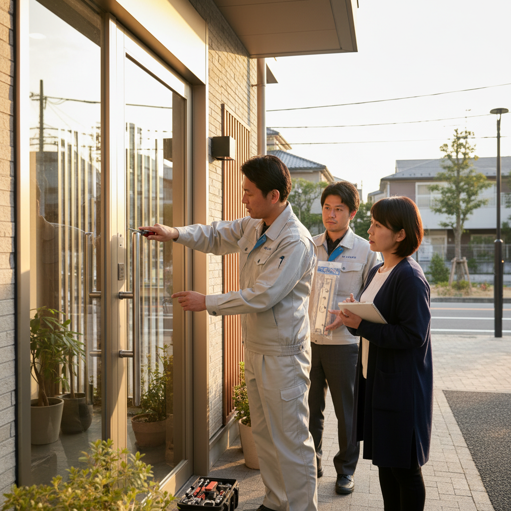 足立区佐野でドアクローザー修理・交換！原因と対策を知る