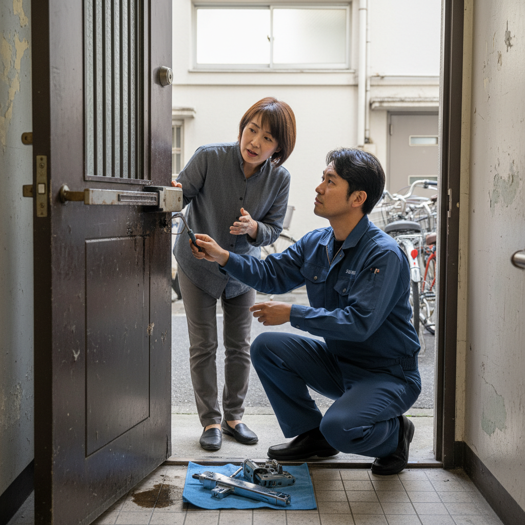 足立区竹の塚でドアクローザー交換・修理が必要な理由