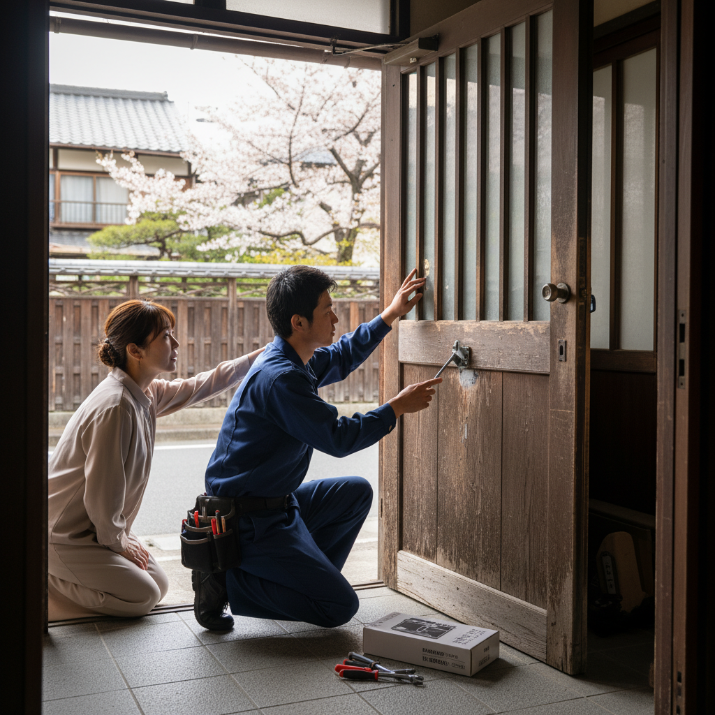 足立区西綾瀬でドアクローザー修理・交換が必要な理由と原因