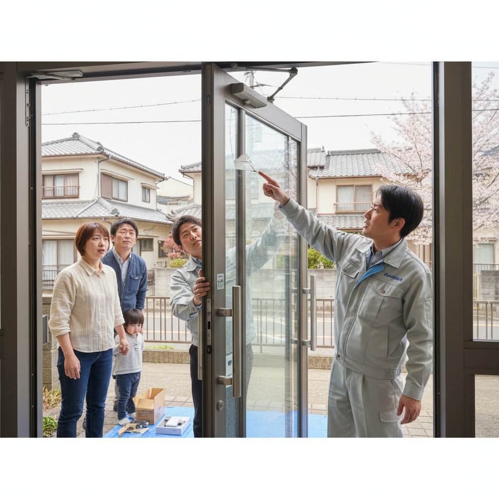 足立区花畑でドアクローザー修理・交換が必要な理由と症状