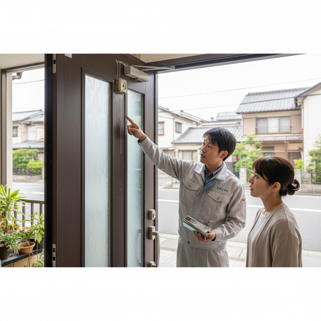 足立区保木間でドアクローザー交換が必要な理由と症状