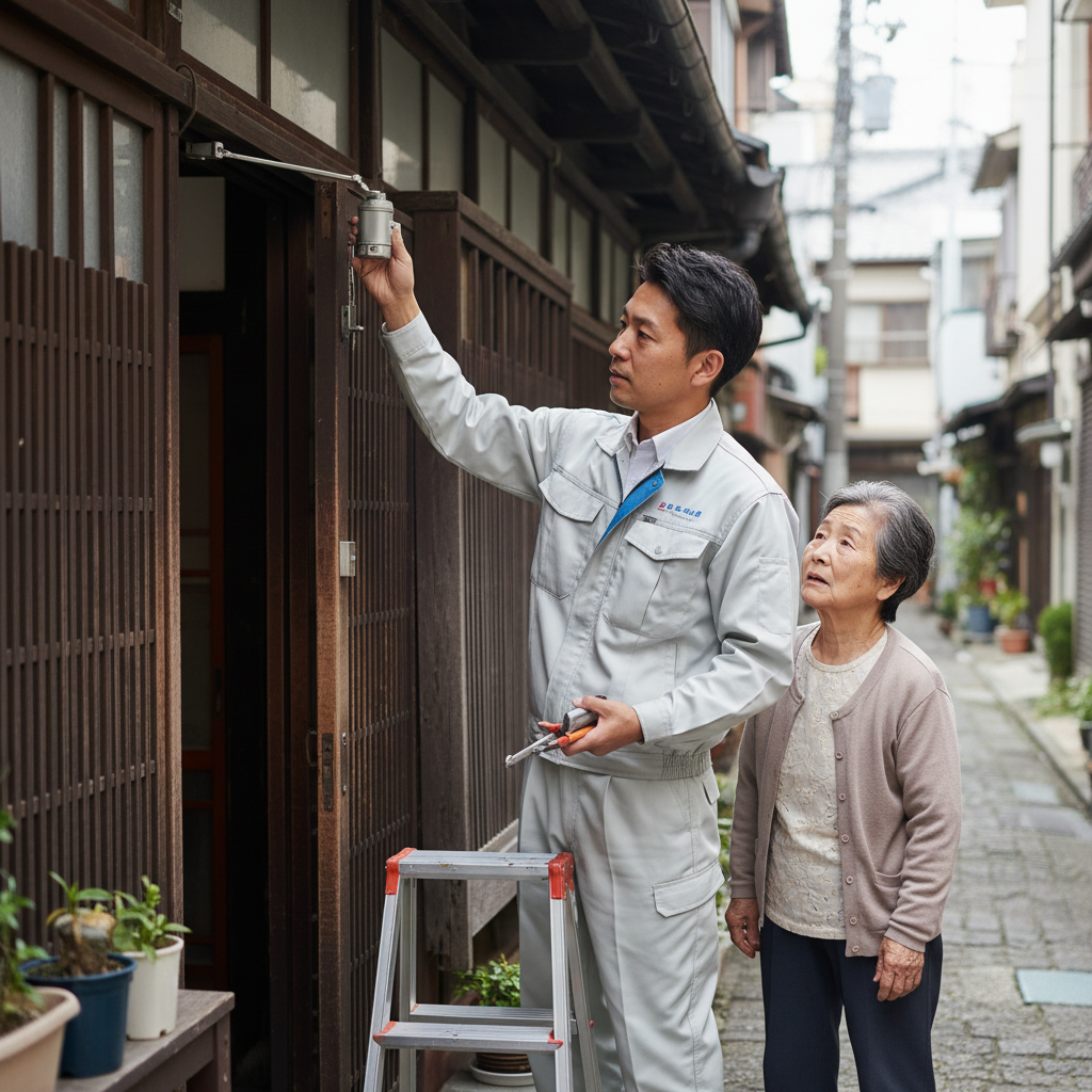 足立区谷中でドアクローザー交換!修理が必要なケースとは?