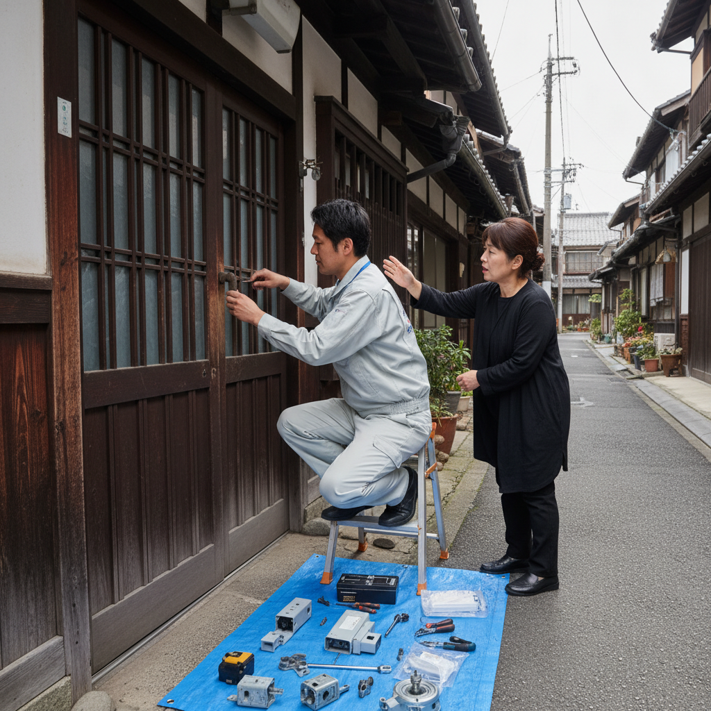 台東区日本堤のドアクローザー修理・交換：よくある原因と症状