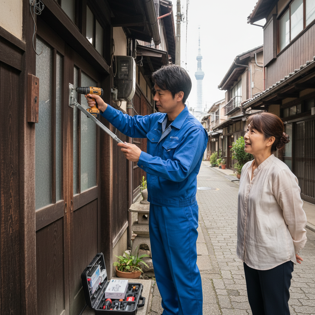 台東区橋場でのドアクローザー修理・交換：原因と対策
