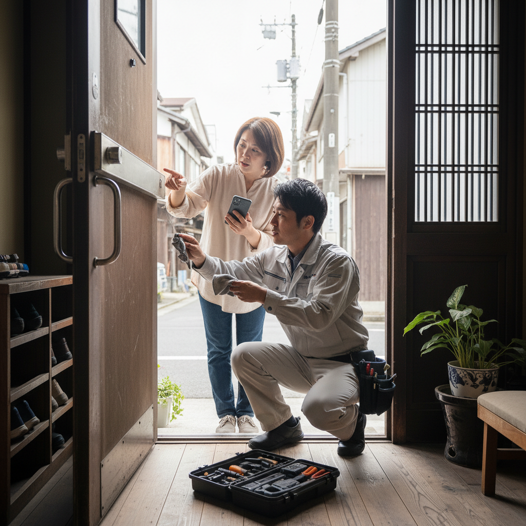 台東区柳橋で多いドアクローザー交換トラブルと原因