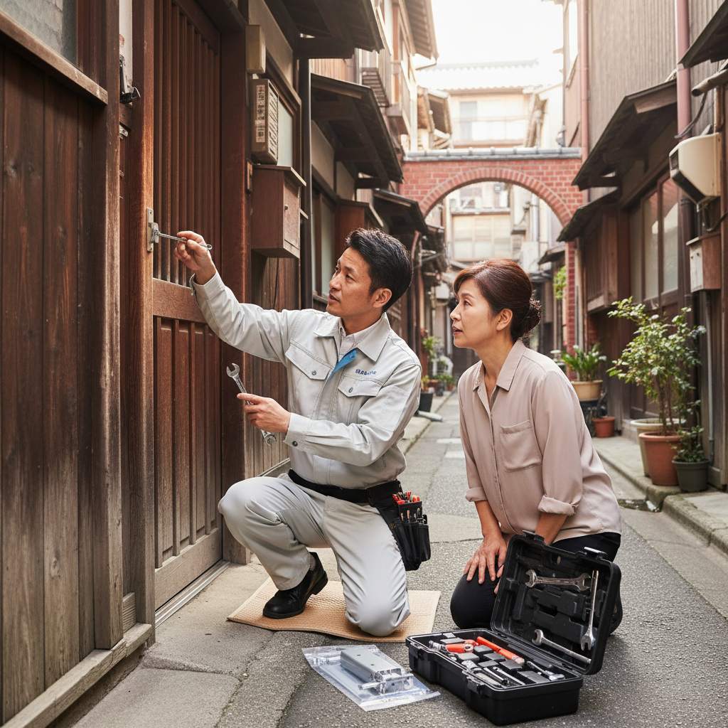 台東区浅草橋のドアクローザー修理・交換:知っておくべきこと