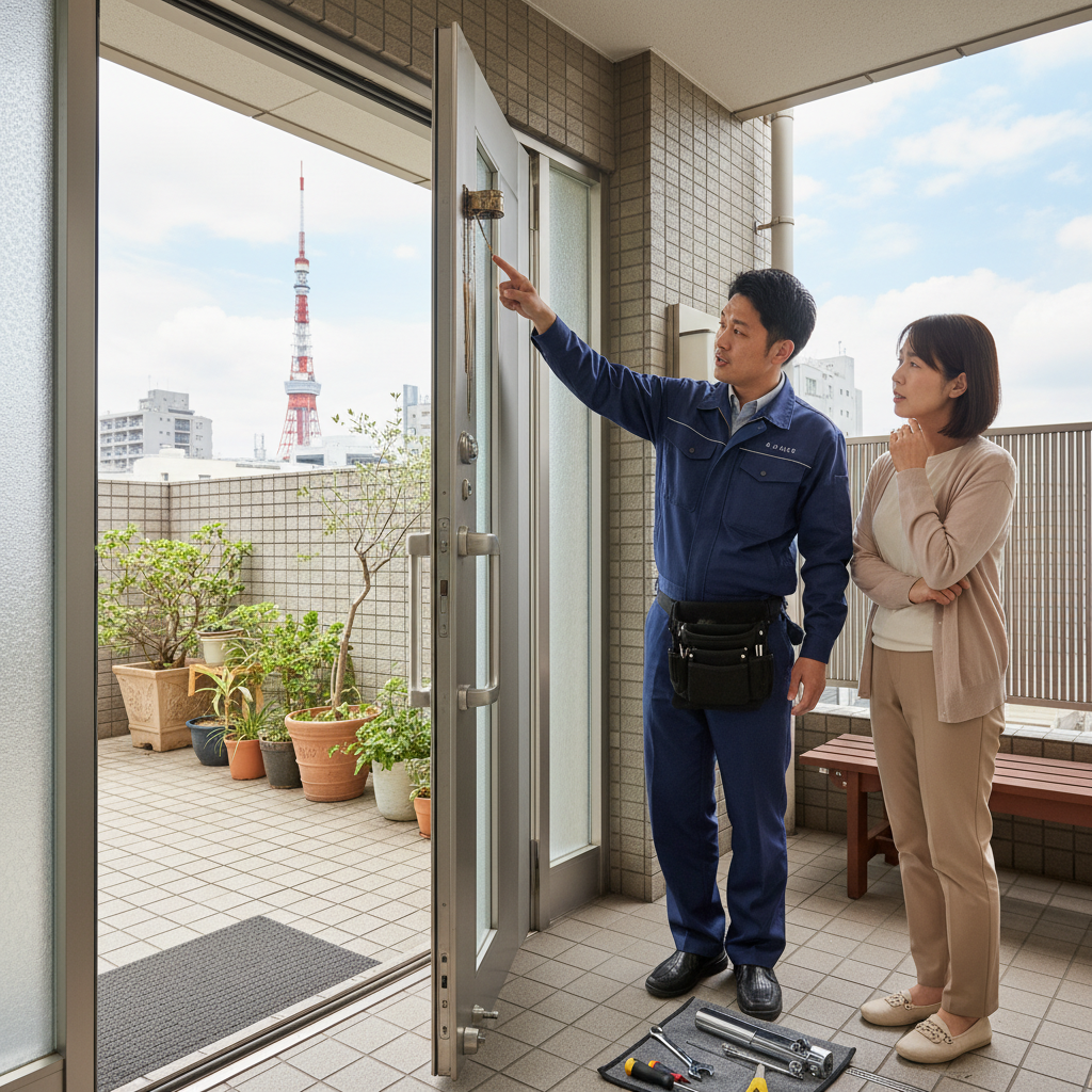 墨田区押上 ドアクローザー交換・修理が必要なサインとは？