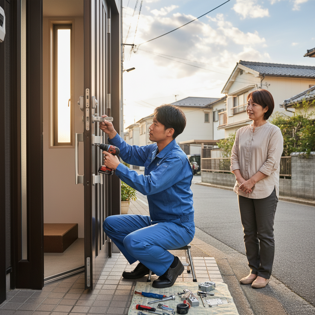 墨田区錦糸でドアクローザー修理・交換！原因と症状をチェック