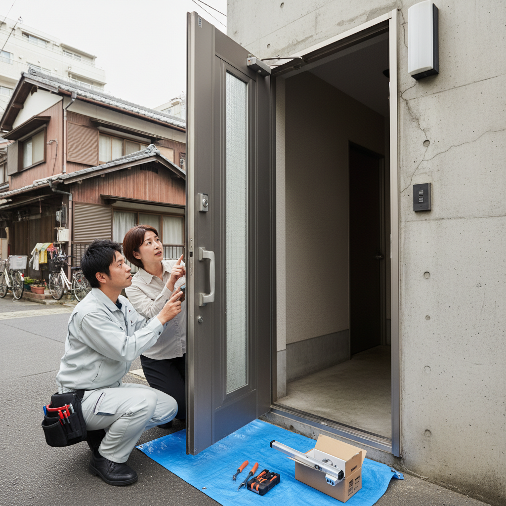 墨田区東墨田でドアクローザー修理・交換が必要な理由