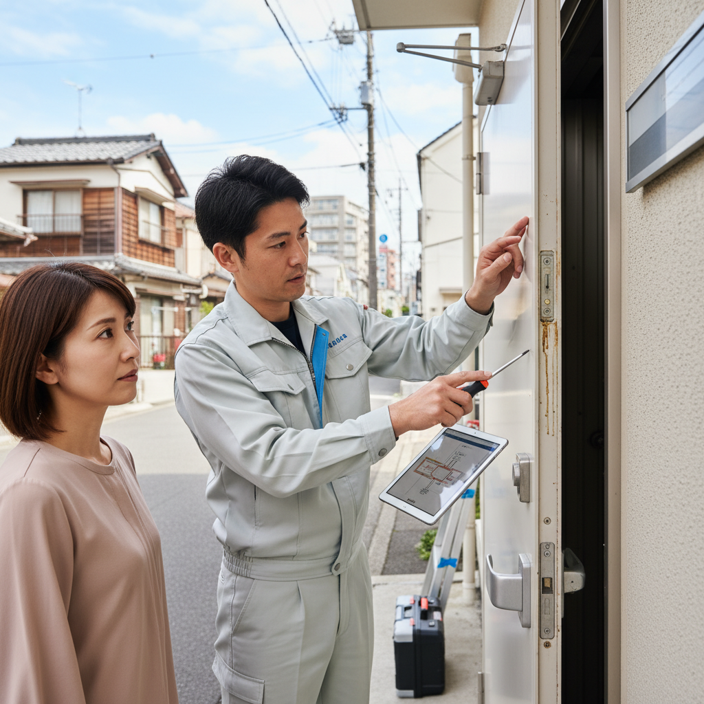 墨田区文花でのドアクローザー交換：原因と最適な修理方法
