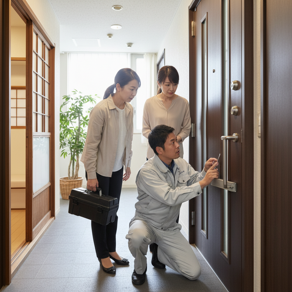 練馬区関町南で多いドアクローザーの故障と修理・交換の基礎知識