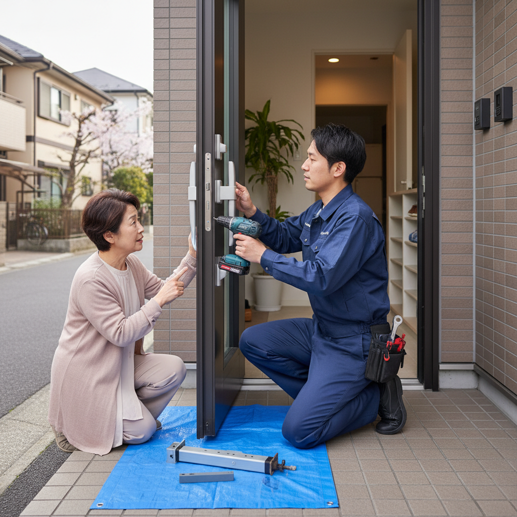 練馬区中村のドアクローザー交換、原因と放置するリスク