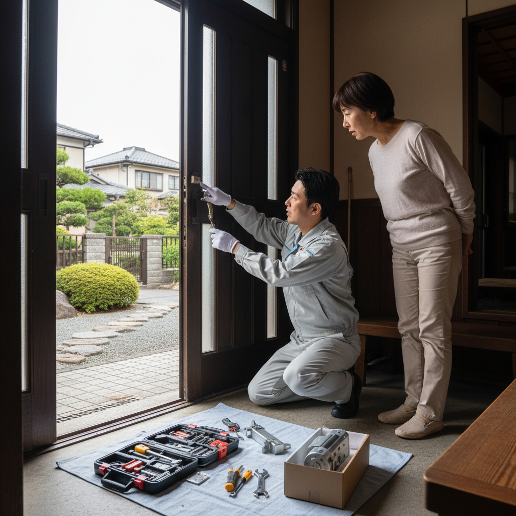 練馬区氷川台でドアクローザー修理・交換が必要な理由と原因